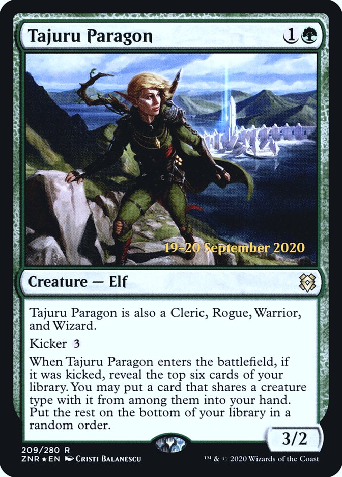 Tajuru Paragon [Zendikar Rising Prerelease Promos] | Gear Gaming Bentonville