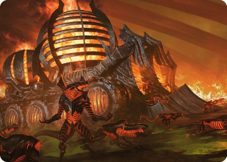 Urabrask's Forge Art Card [Phyrexia: All Will Be One Art Series] | Gear Gaming Bentonville