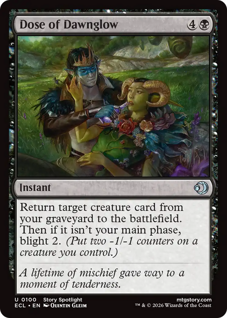 Dose of Dawnglow [Lorwyn Eclipsed] | Gear Gaming Bentonville