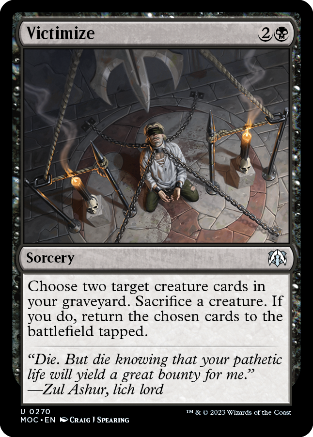 Victimize [March of the Machine Commander] | Gear Gaming Bentonville