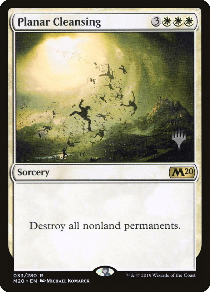 Planar Cleansing (Promo Pack) [Core Set 2020 Promos] | Gear Gaming Bentonville
