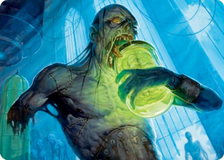 Larder Zombie Art Card [Innistrad: Midnight Hunt Art Series] | Gear Gaming Bentonville