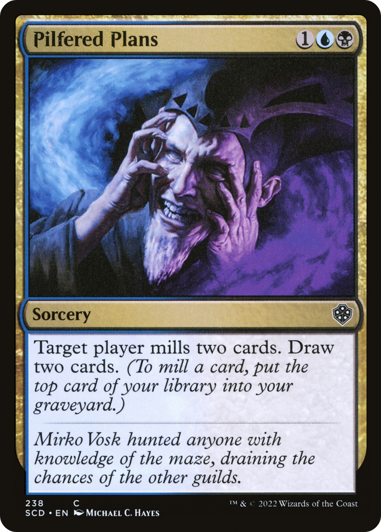 Pilfered Plans [Starter Commander Decks] | Gear Gaming Bentonville