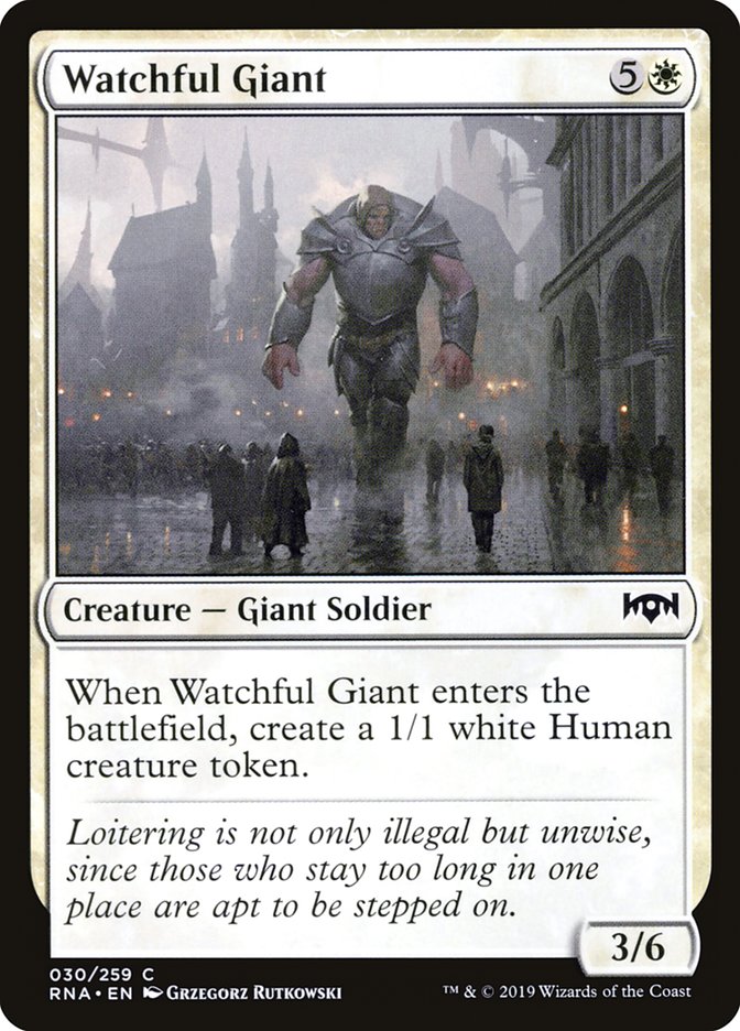 Watchful Giant [Ravnica Allegiance] | Gear Gaming Bentonville