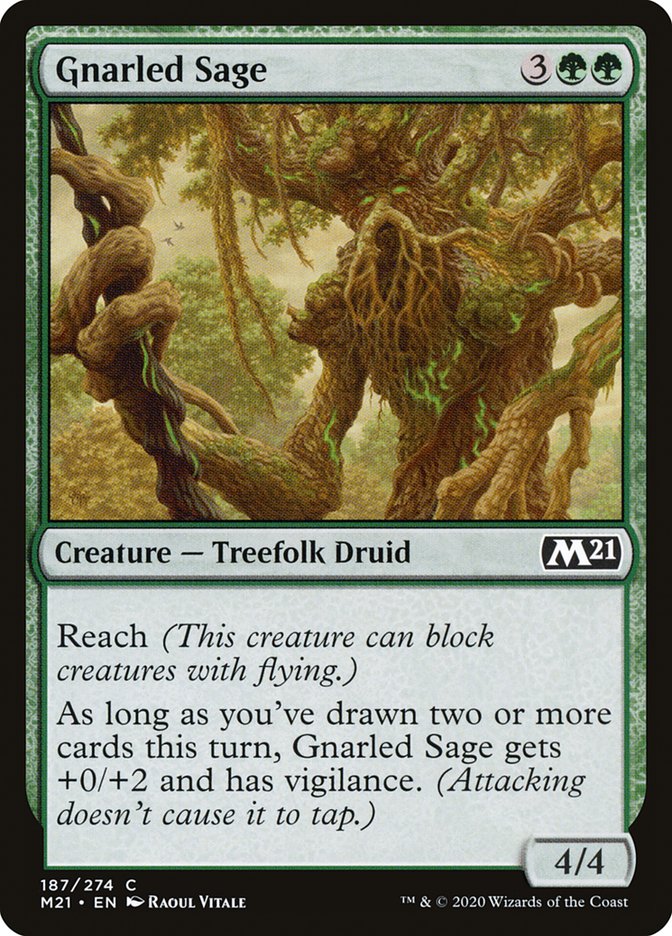 Gnarled Sage [Core Set 2021] | Gear Gaming Bentonville