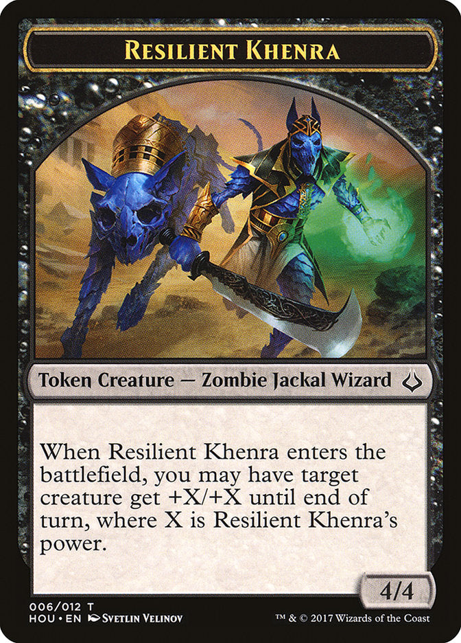 Resilient Khenra Token [Hour of Devastation Tokens] | Gear Gaming Bentonville