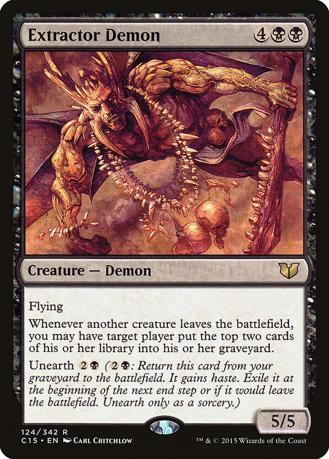 Extractor Demon [Commander 2015] | Gear Gaming Bentonville
