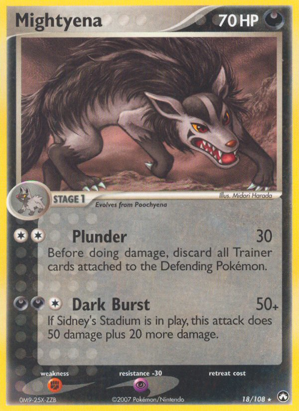 Mightyena (18/108) [EX: Power Keepers] | Gear Gaming Bentonville