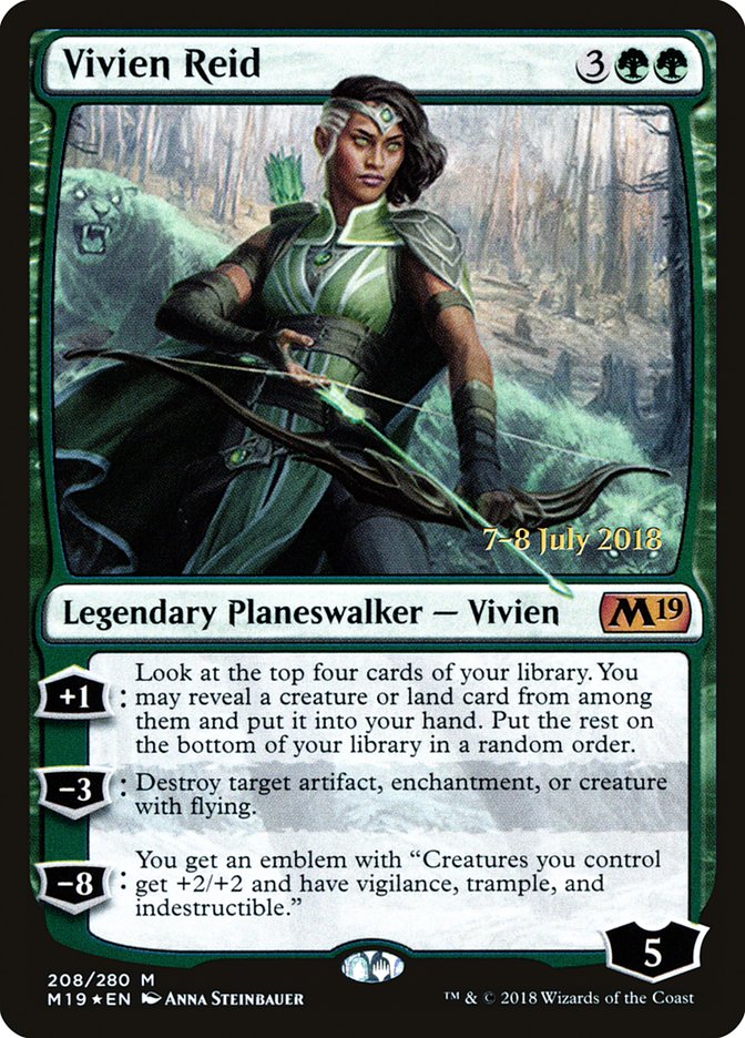 Vivien Reid [Core Set 2019 Prerelease Promos] | Gear Gaming Bentonville