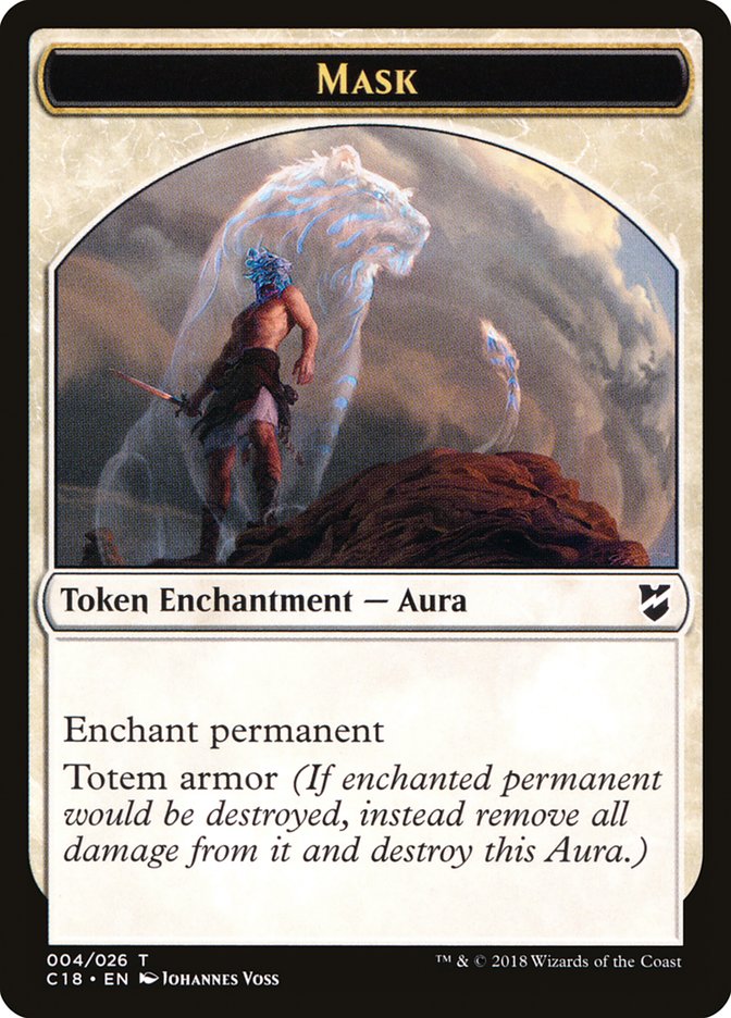 Mask Token [Commander 2018 Tokens] | Gear Gaming Bentonville