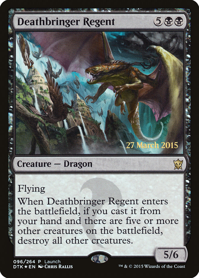 Deathbringer Regent (Launch) [Dragons of Tarkir Prerelease Promos] | Gear Gaming Bentonville