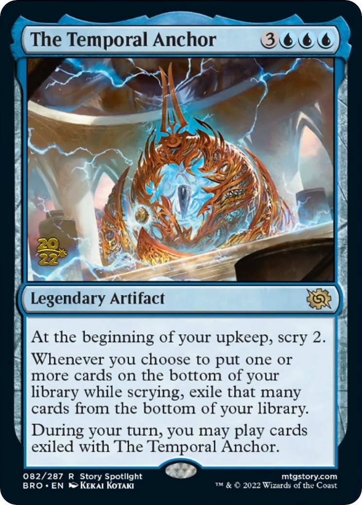 The Temporal Anchor [The Brothers' War Prerelease Promos] | Gear Gaming Bentonville