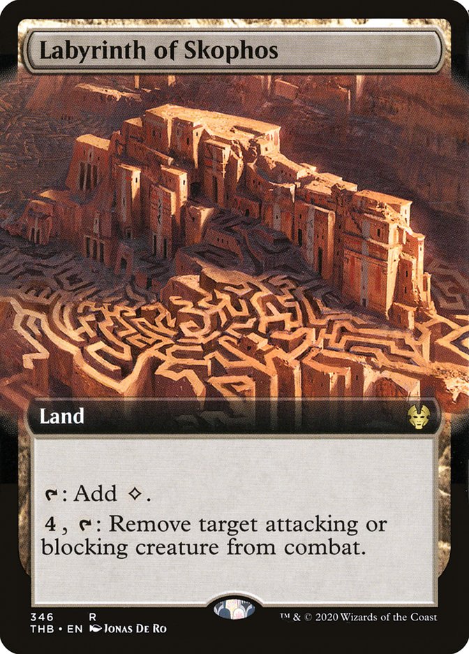 Labyrinth of Skophos (Extended Art) [Theros Beyond Death] | Gear Gaming Bentonville