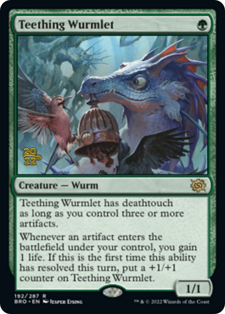 Teething Wurmlet [The Brothers' War Prerelease Promos] | Gear Gaming Bentonville