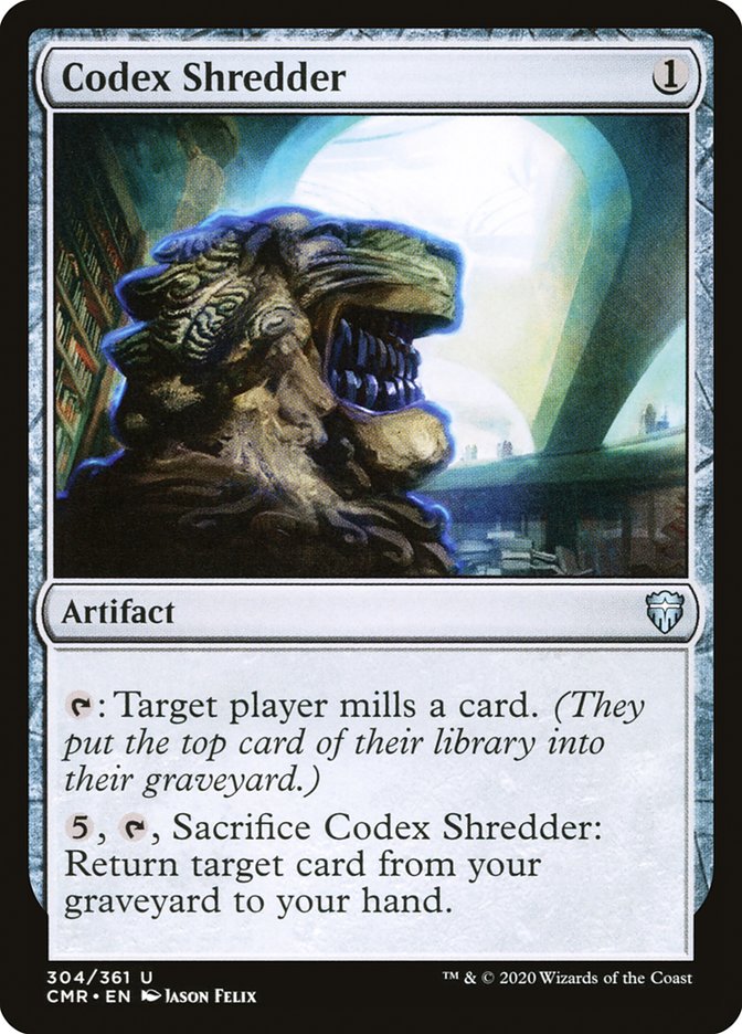 Codex Shredder [Commander Legends] | Gear Gaming Bentonville