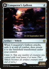 Conqueror's Galleon // Conqueror's Foothold [Ixalan Prerelease Promos] | Gear Gaming Bentonville