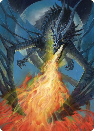 Balefire Dragon Art Card [Commander Masters Art Series] | Gear Gaming Bentonville