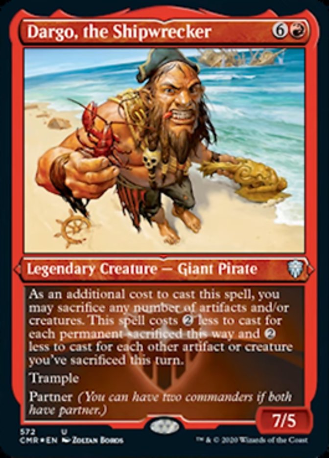 Dargo, the Shipwrecker (Etched) [Commander Legends] | Gear Gaming Bentonville