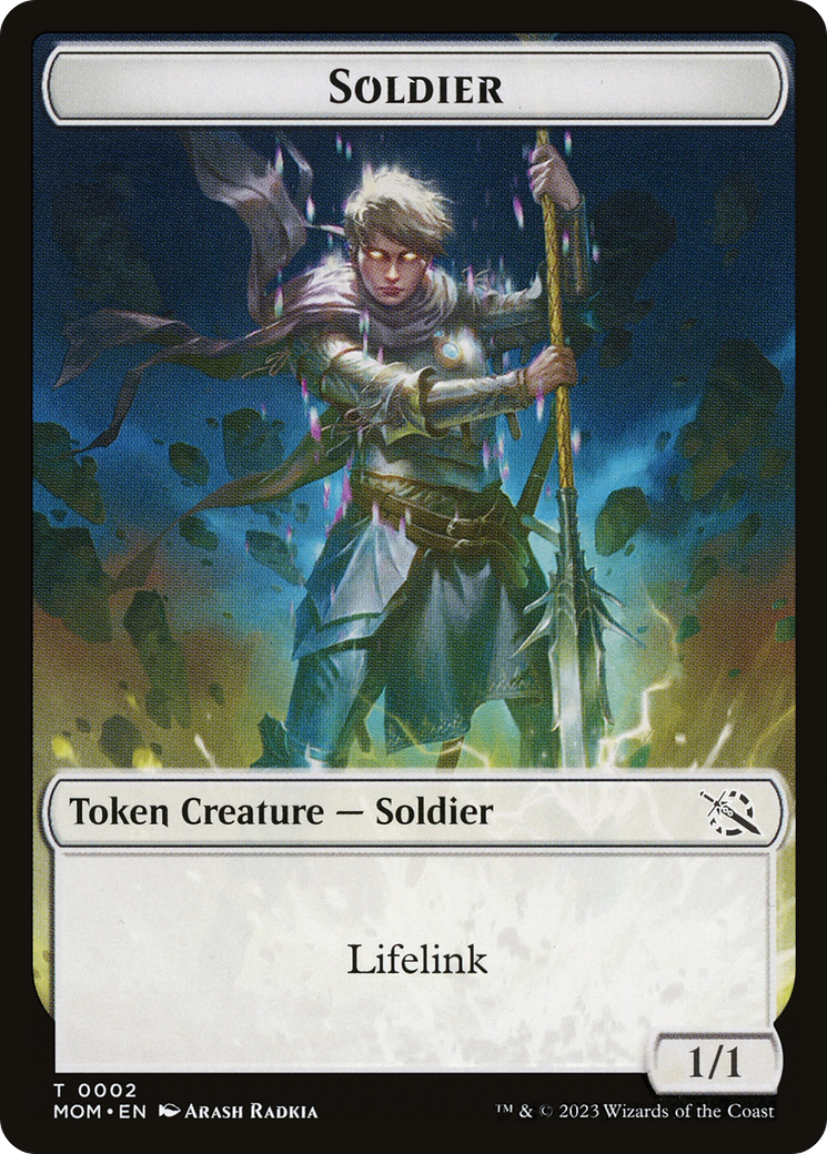 Soldier // Kraken Double-Sided Token [March of the Machine Tokens] | Gear Gaming Bentonville