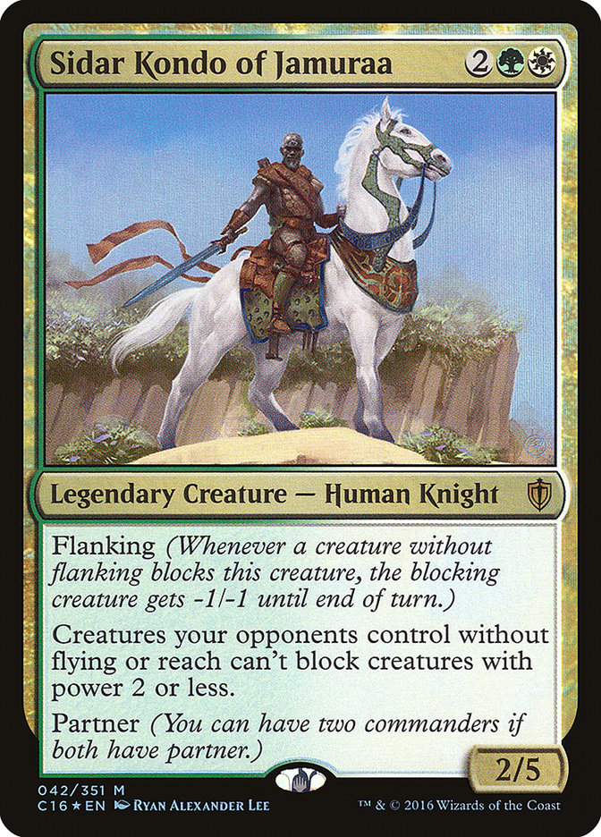 Sidar Kondo of Jamuraa [Commander 2016] | Gear Gaming Bentonville