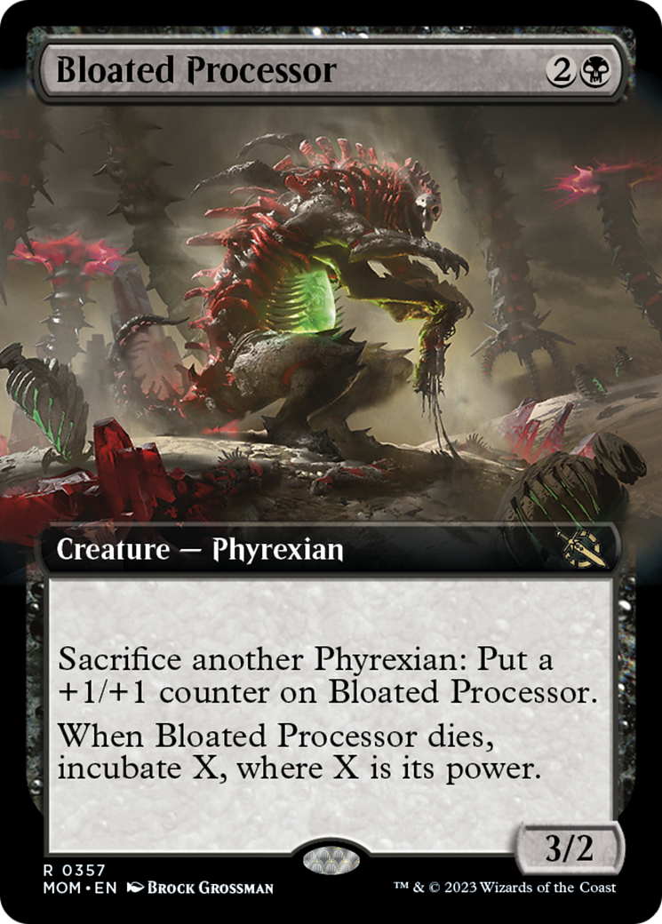 Bloated Processor (Extended Art) [March of the Machine] | Gear Gaming Bentonville