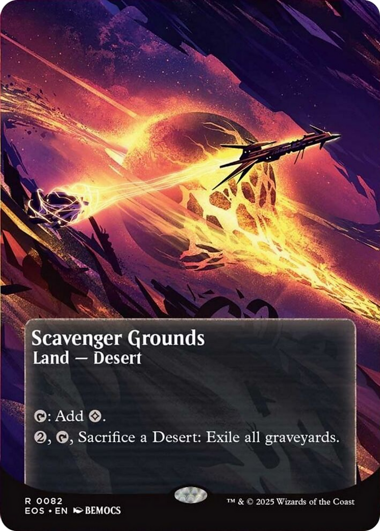 Scavenger Grounds (0082) (Borderless) [Edge of Eternities: Stellar Sights] | Gear Gaming Bentonville