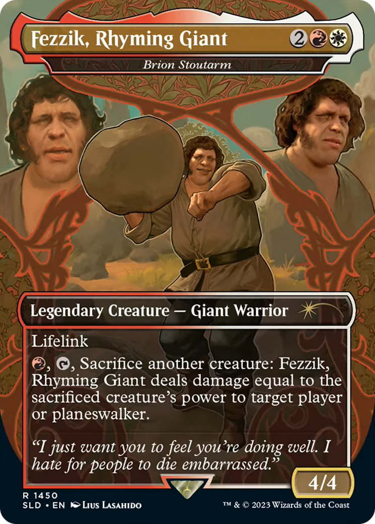 Fezzik, Rhyming Giant - Brion Stoutarm [Secret Lair Drop Series] | Gear Gaming Bentonville