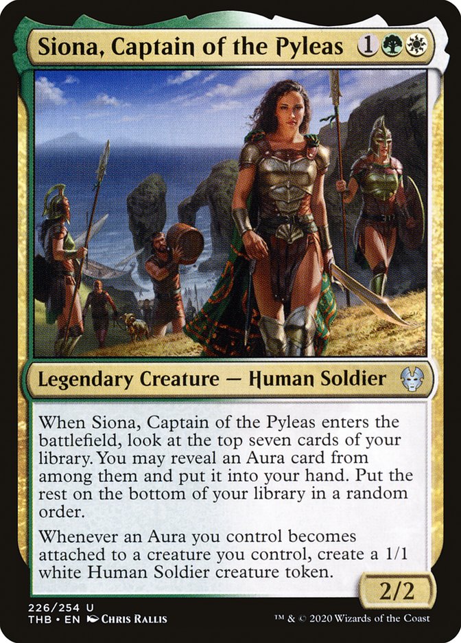 Siona, Captain of the Pyleas [Theros Beyond Death] | Gear Gaming Bentonville