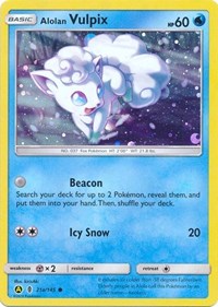 Alolan Vulpix (21a/145) (Alternate Art Promo) [Sun & Moon: Guardians Rising] | Gear Gaming Bentonville