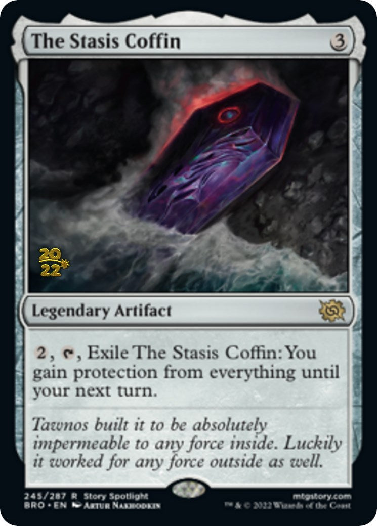 The Stasis Coffin [The Brothers' War Prerelease Promos] | Gear Gaming Bentonville
