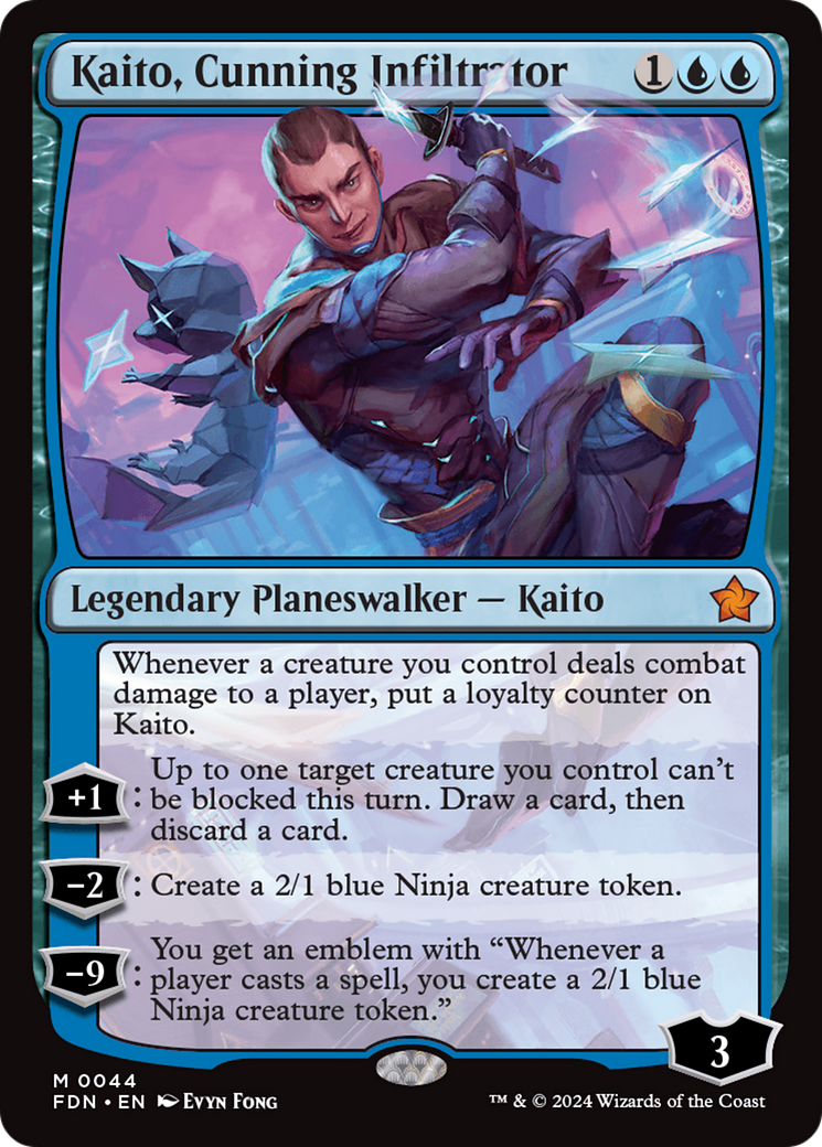 Kaito, Cunning Infiltrator [Foundations] | Gear Gaming Bentonville