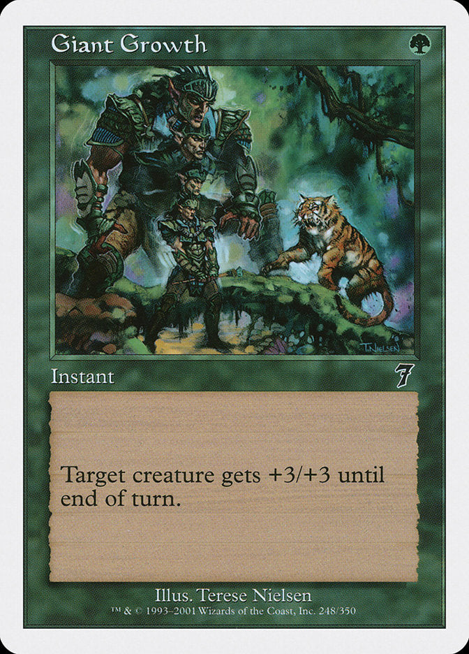 Giant Growth [Seventh Edition] | Gear Gaming Bentonville