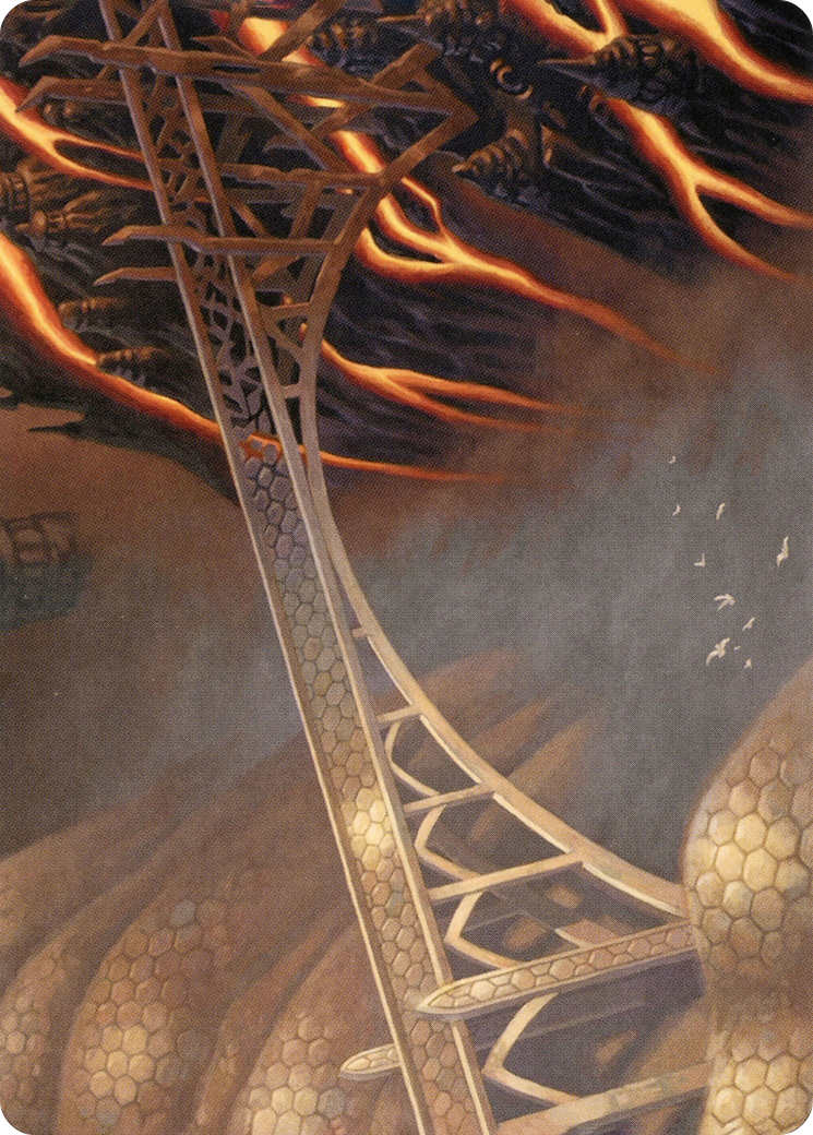 Rustvale Bridge Art Card [Modern Horizons 2 Art Series] | Gear Gaming Bentonville