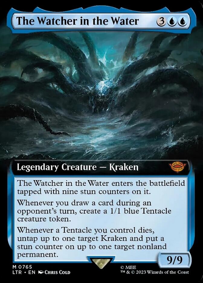 The Watcher in the Water (Extended Art) (Surge Foil) [The Lord of the Rings: Tales of Middle-Earth] | Gear Gaming Bentonville