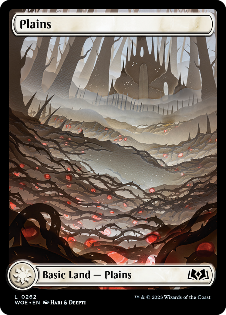 Plains (262) (Full-Art) [Wilds of Eldraine] | Gear Gaming Bentonville