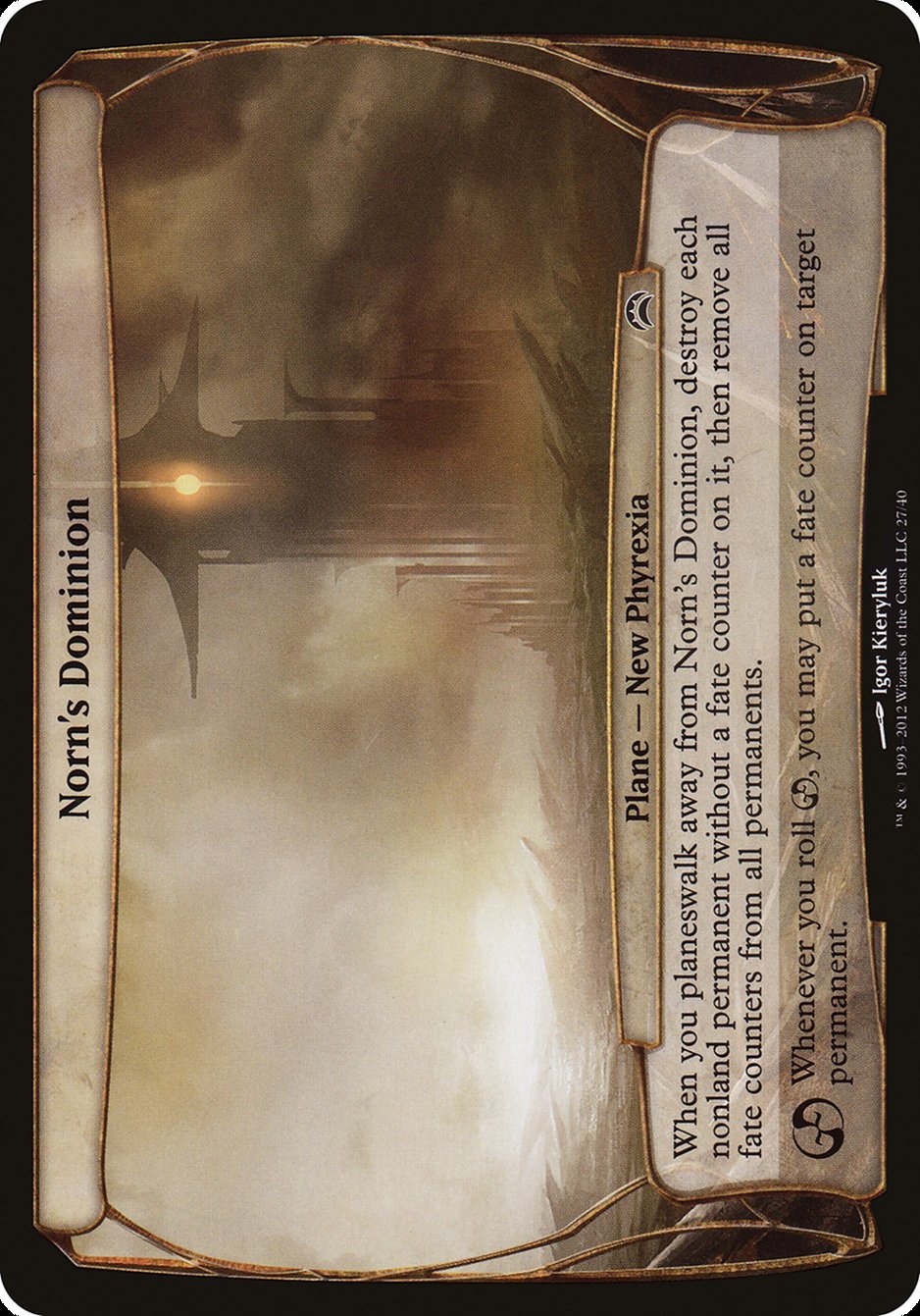 Norn's Dominion (Planes) [Planechase 2012 Planes] | Gear Gaming Bentonville