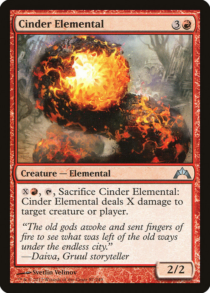 Cinder Elemental [Gatecrash] | Gear Gaming Bentonville