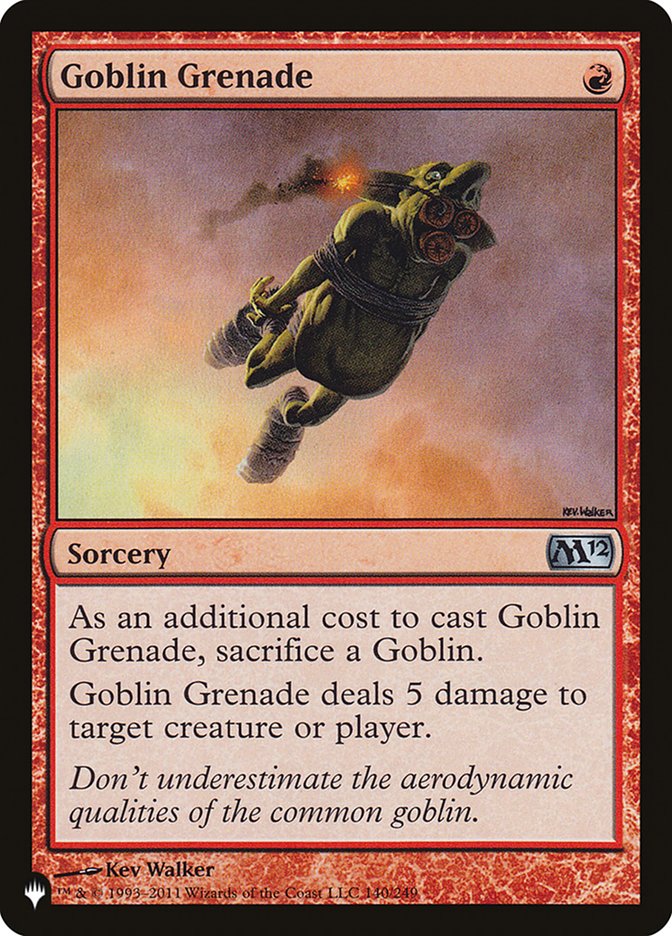 Goblin Grenade [The List] | Gear Gaming Bentonville