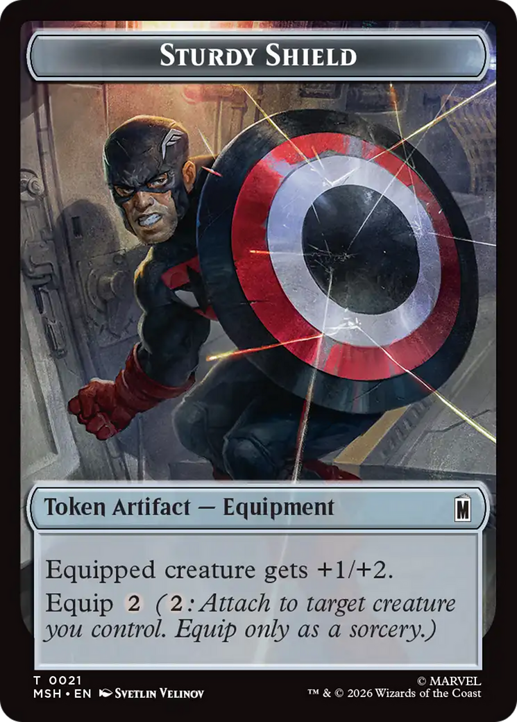 The Tiger God // Sturdy Shield Double-Sided Token [Marvel Super Heroes Tokens] | Gear Gaming Bentonville
