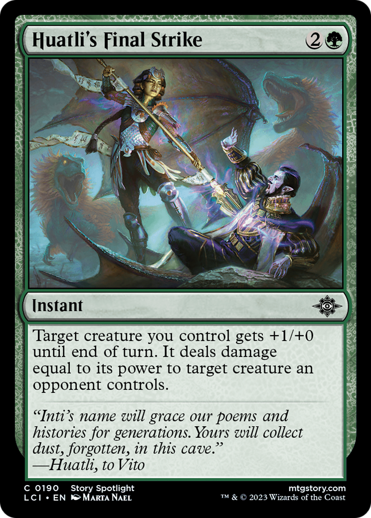 Huatli's Final Strike [The Lost Caverns of Ixalan] | Gear Gaming Bentonville