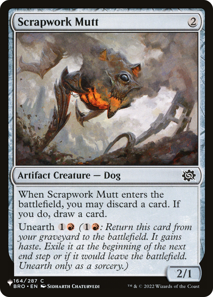 Scrapwork Mutt [The List Reprints] | Gear Gaming Bentonville