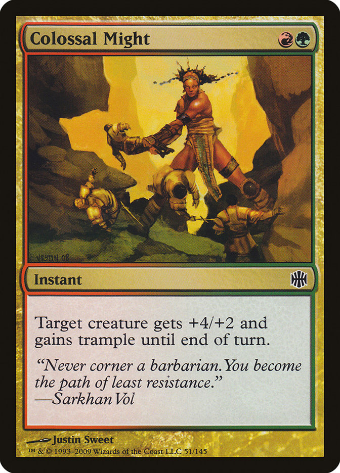 Colossal Might [Alara Reborn] | Gear Gaming Bentonville