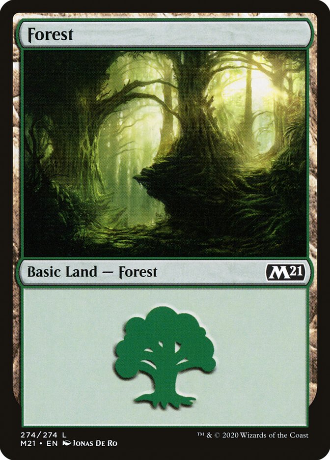 Forest (274) [Core Set 2021] | Gear Gaming Bentonville