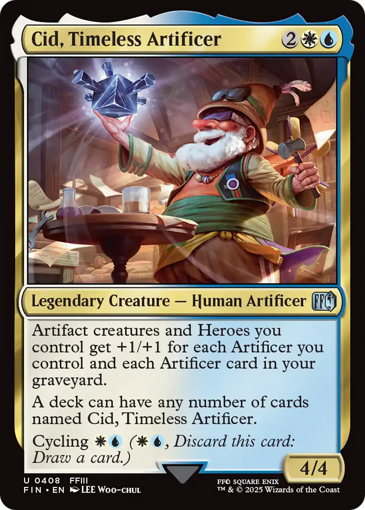 Cid, Timeless Artificer (0408) [FINAL FANTASY] | Gear Gaming Bentonville
