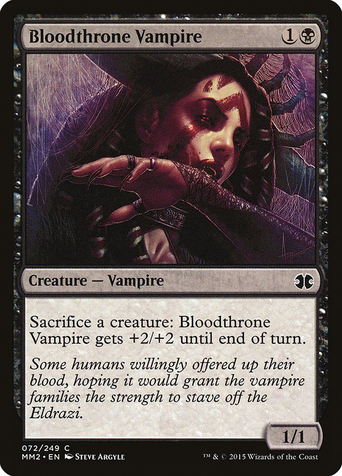 Bloodthrone Vampire [Modern Masters 2015] | Gear Gaming Bentonville