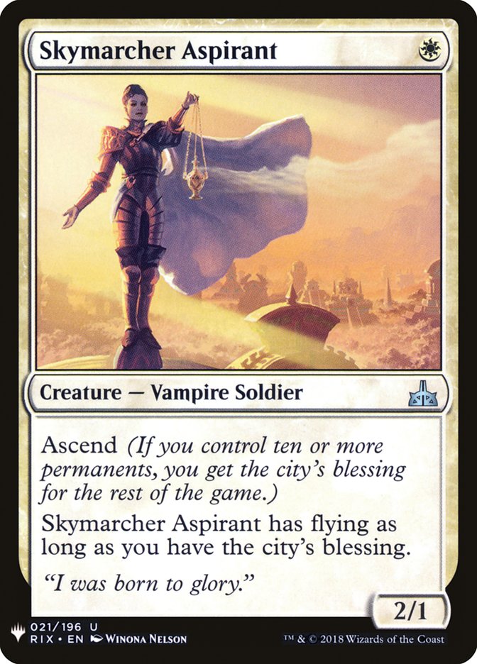 Skymarcher Aspirant [Mystery Booster] | Gear Gaming Bentonville