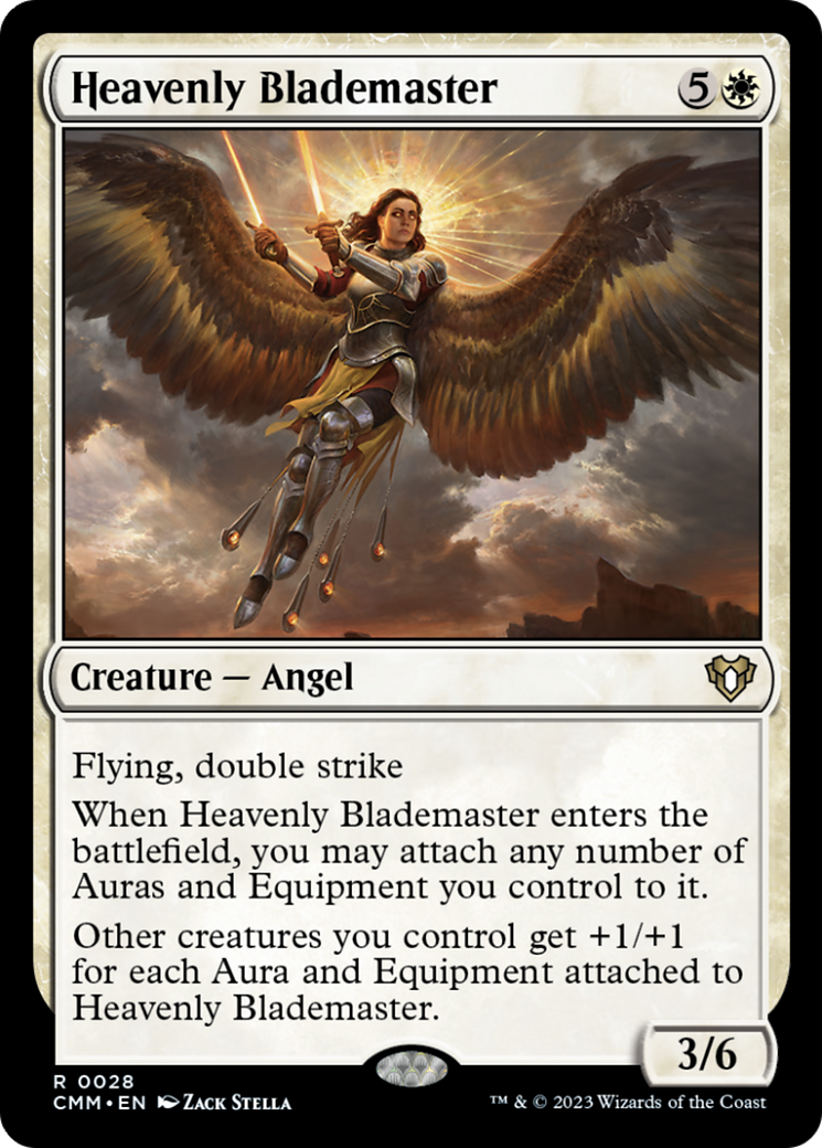 Heavenly Blademaster [Commander Masters] | Gear Gaming Bentonville