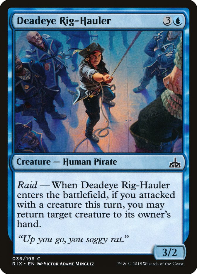 Deadeye Rig-Hauler [Rivals of Ixalan] | Gear Gaming Bentonville