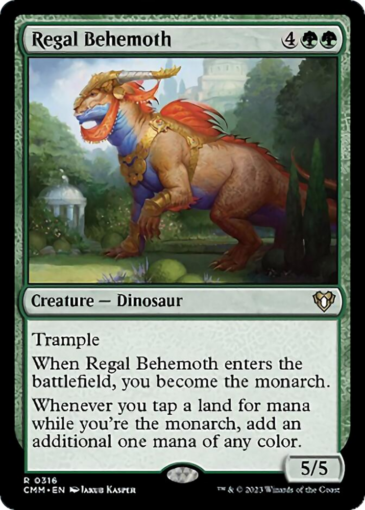 Regal Behemoth [Commander Masters] | Gear Gaming Bentonville