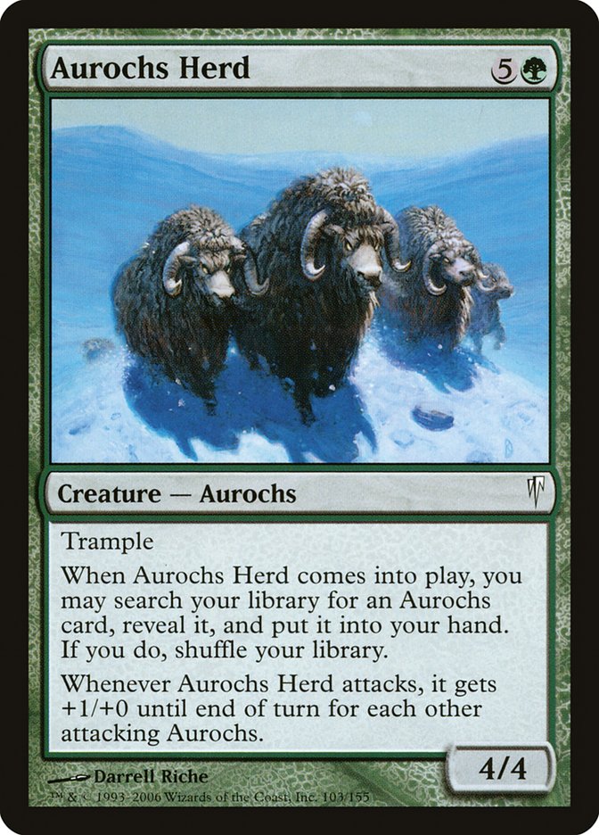 Aurochs Herd [Coldsnap] | Gear Gaming Bentonville